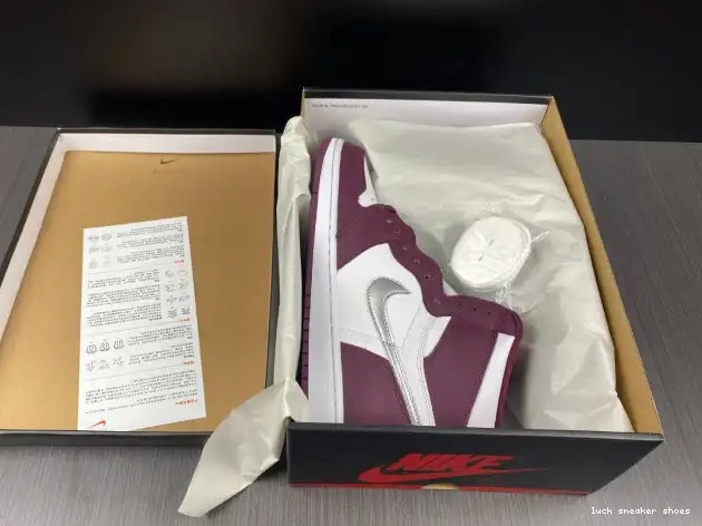 Cheap LUCY 1 Bordeaux 555088-611 Jordan Air High OG 0521